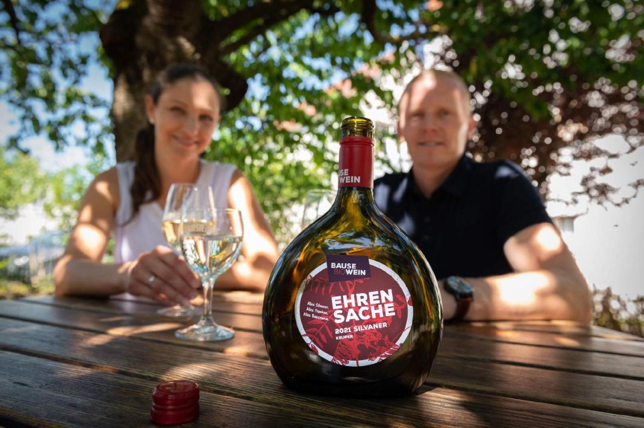 Biobausewein Wein Hotel Leben Iphofen Exteriör bild