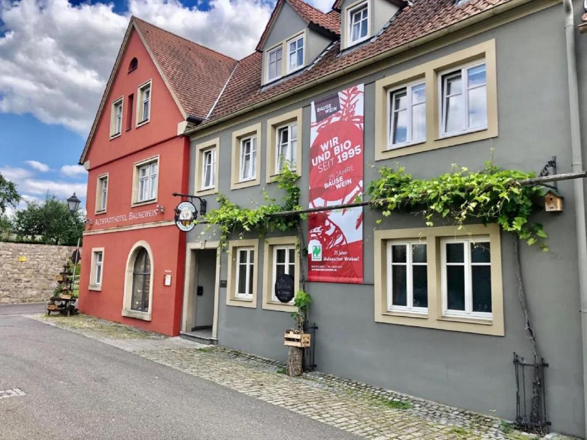 Biobausewein Wein Hotel Leben Iphofen Exteriör bild